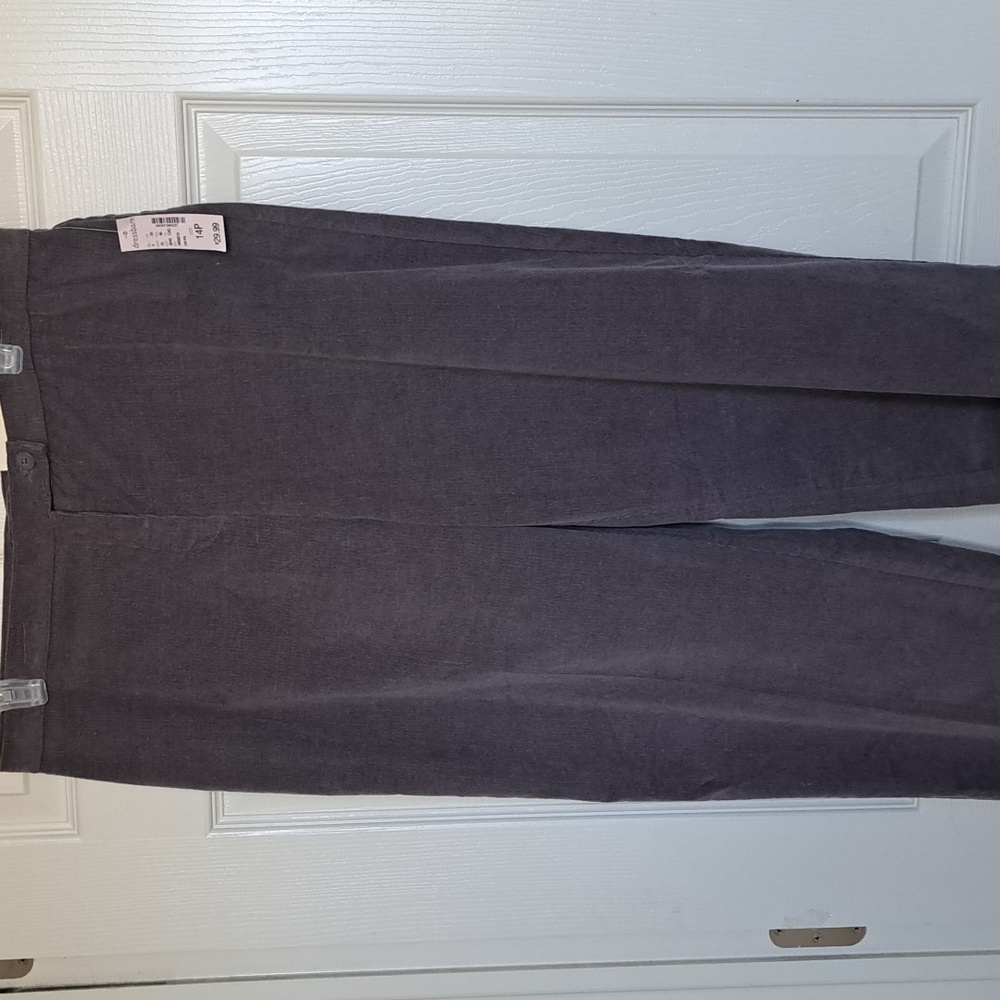 Nwt Cordoury Gray Slacks